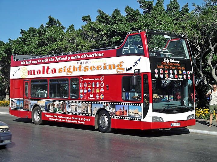 Malta Sightseeing - Hop On Hop Off Bus Tours