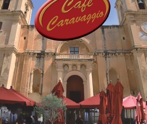 Cafe Caravaggio Valletta - St John's Cathedral - MaltaDiscountCard - Visit Malta and Gozo Tourist guide restaurants attractions history diving and more. Malta map discount pass for holiday in sunny weather