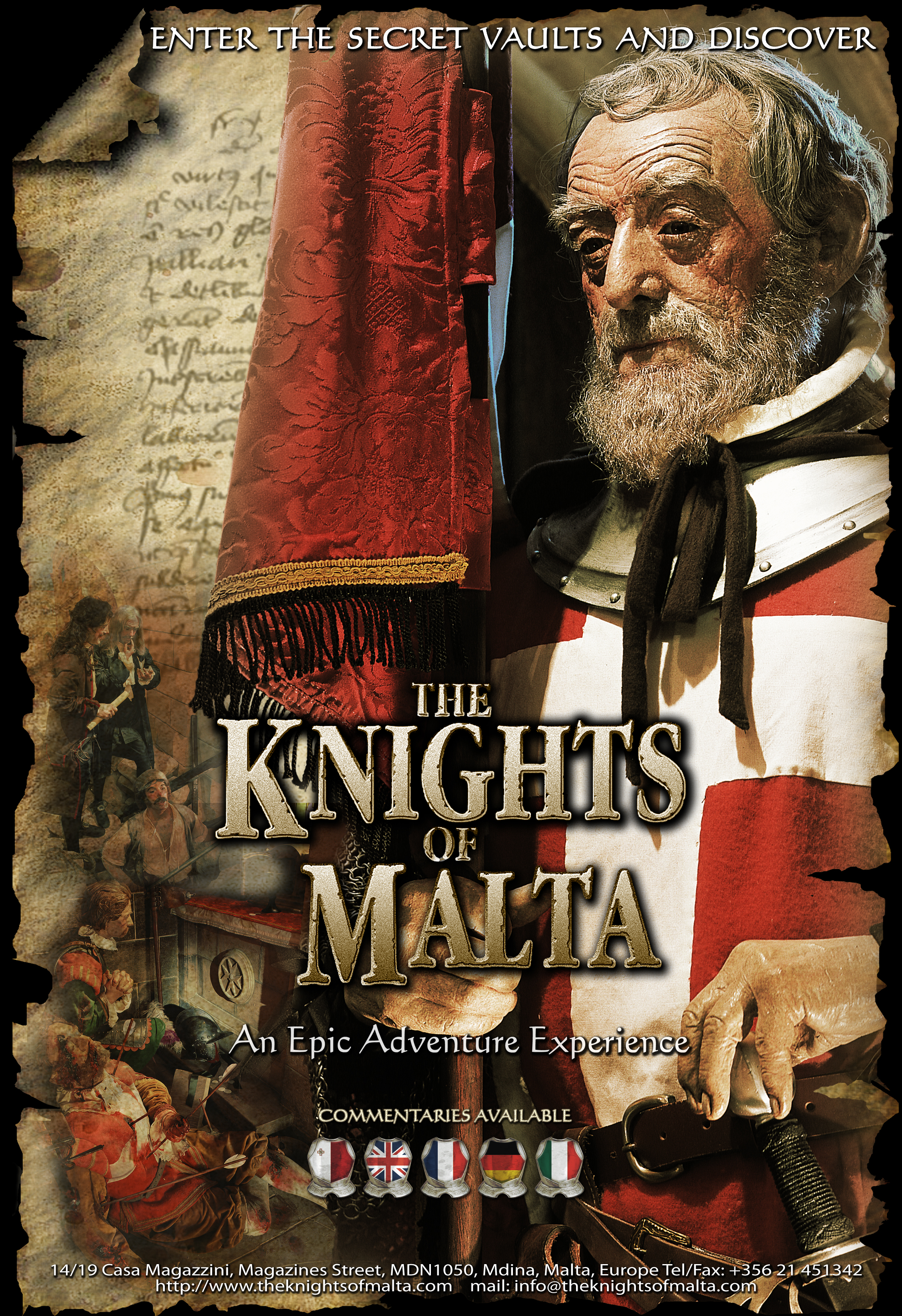 The Knights of Malta Mdina - Maltapass top attractions Guide - malta discount card - malta and gozo holiday guide